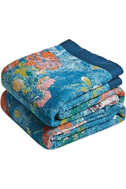 GENERAL MSGKV Boho Throw Blanket 100% Cotton Blankets for Bed Couch 60'x80', ...