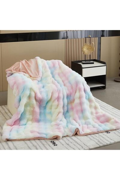 GENERAL GKXLH Luxury Plush Throw Blanket - Super Soft Cozy Fuzzy Blanket Faux...