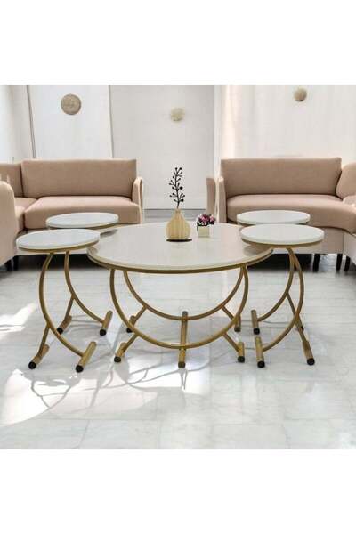 Bareeq Al Ostoura 5-Piece Coffee Table Set