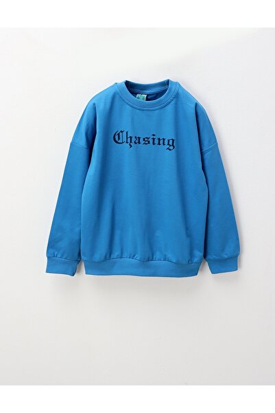 MiniKids Bluza Chasing, albastru