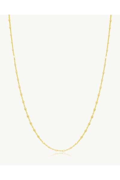 Stemma Jewelry Colier Lant Choker Cube Chain din Argint 925, cu Zirconiu, Pla...