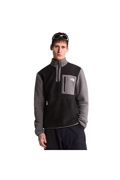 THE NORTH FACE M YUMIORI 1/4 ZIP TNF NF0A883SWOO-WOO Μαύρο