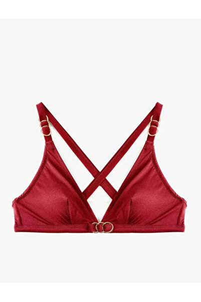 Koton Top de bikini cu bretele încrucișate și accesorii