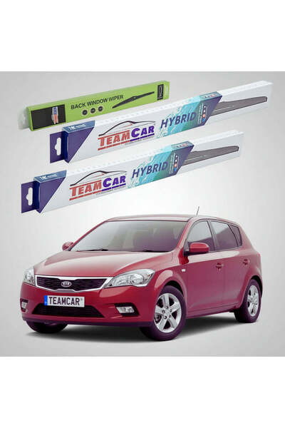 TEAMCAR Ștergătoare Kia Ceed I ED Facelift 2009-2012 |   Set hibrid față și s...