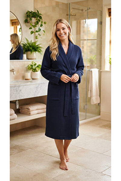 embays collection Pike Bathrobe, Morning Robe, Waffle Pike Bathrobe, Unisex P...