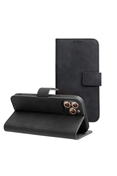 Tender Husă flip cover pentru Xiaomi Redmi Note 15 Pro 5G, neagră