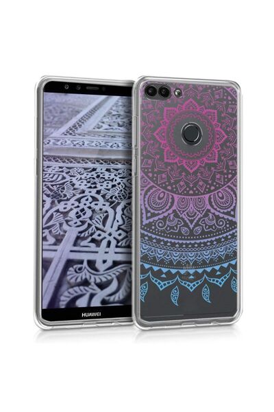 KWmobile Θήκη Gel Slim Fit Indian Sun (44722.01) Θήκη Σιλικόνης Ροζ / Διαφανή...