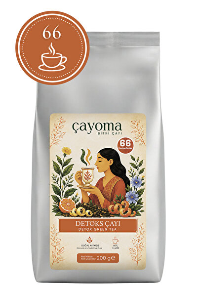 Çayoma Detoks Çayı 200 gr - %100 Doğal Bitki Çayı