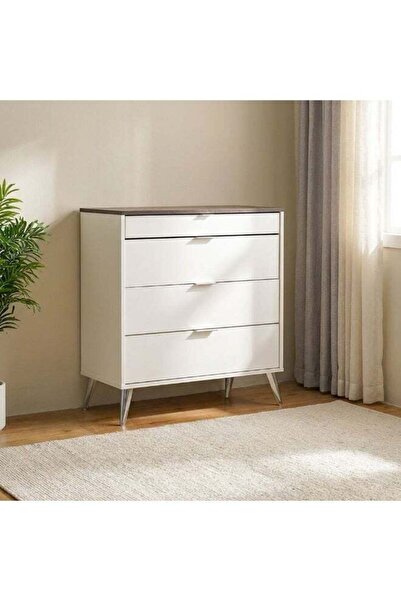 Danube Home Sparkle 4 Drawers Young Dresser | Durable Kids Vanity Table | Dre...
