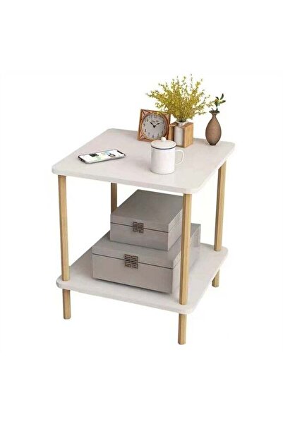 Kutis Bedside Table Simple Modern Small Mini Storage Cabinet