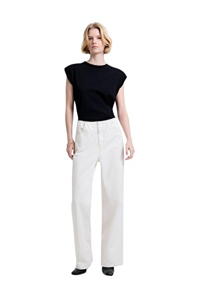 French Connection Women Dallas Denim Clean Waist Leg Jeans