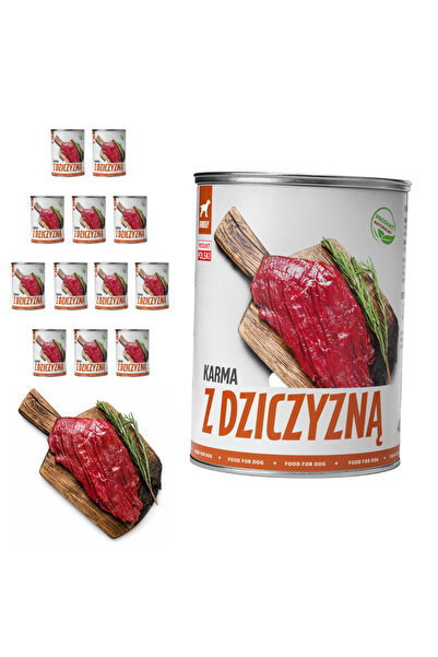 Tuf Tuf TufTuf hrană umedă completă pentru câini cu pasăre, conservă 12x800g ...