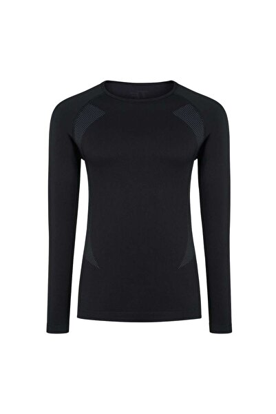 THERMOFORM Erkek Seamless Termal Sweatshirt Siyah