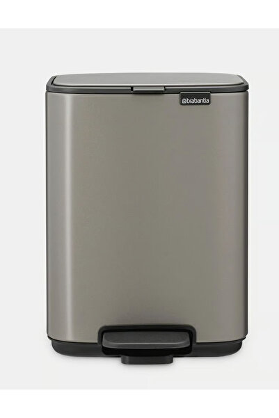 Brabantia BRB-8710755237881-BRA 237881-001-01-BO PLATINUM PEDALLI ÇÖP KUTUSU 4L