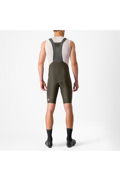Castelli Pantaloni scurți de ciclism pentru bărbați Verde espresso închis M