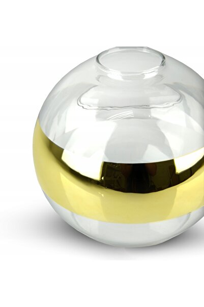 NO BRAND Lampă de masă Night White Gold GLASS L1 LED E27