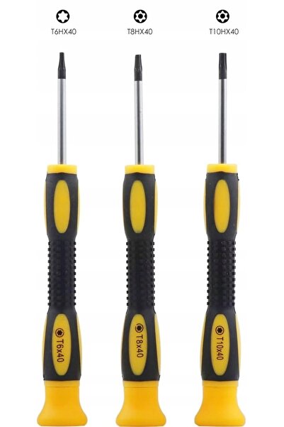 NO BRAND Set de șurubelnițe TORX T6 T8H T10H pentru consolele XBOX 360 ONE SE...