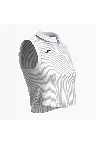 Joma Hanorac de tenis Challenge cu fermoar complet pentru femei 902186 alb L