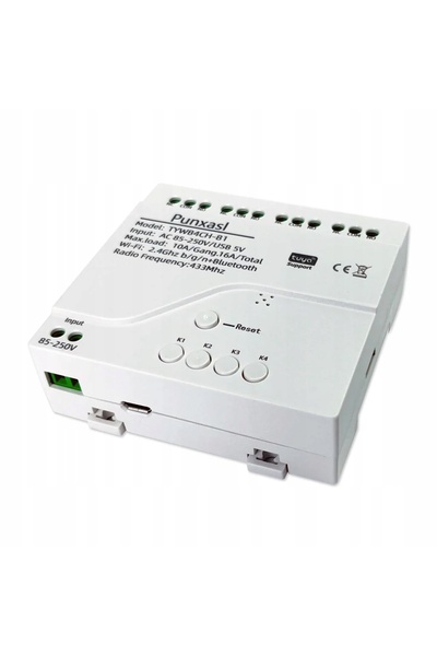 NO BRAND Comutator releu momentan cu 4 canale, USB 5V AC 85-250V