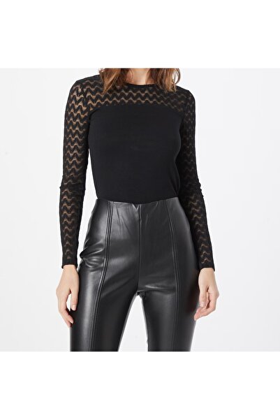 NO BRAND Tricou cu mânecă lungă pentru femei, mărimea 36, "ABOUT YOU " "TELA"...