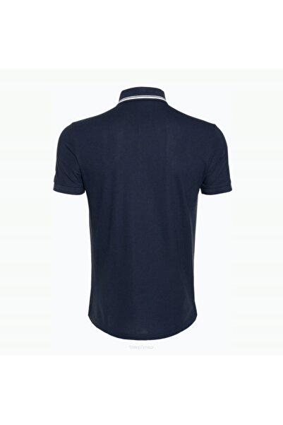 Wilson Tricou polo de tenis pentru echipă, din pique, albastru marin, XXL