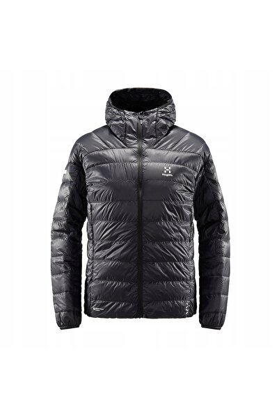 NO BRAND Haglöfs L.I.M Down Hood Geacă de puf pentru femei, Negru 6053562C501...