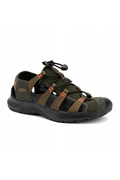 Keen Sandale bărbătești cu vârf închis Seanik H2 - Forest Night / Dark Olive