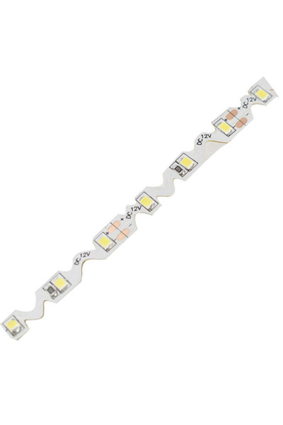 NO BRAND Bandă LED flexibilă tip S SMD2835 IP20 alb rece 5m