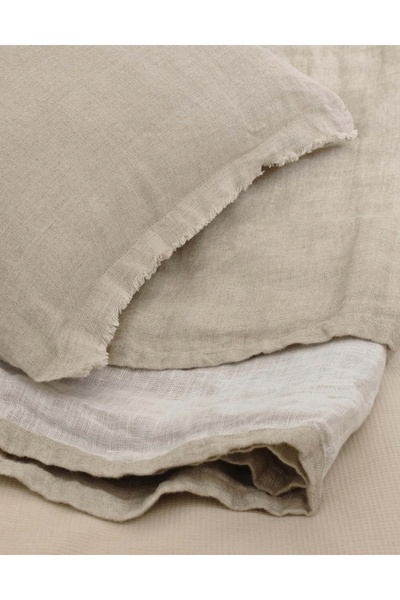 NO BRAND Marc O'Polo Linka 40x90cm pernă decorativă moale din in, bej