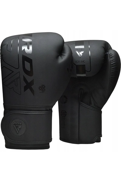RDX Mănuși de box pentru antrenament F6 Kara Black 6 oz.