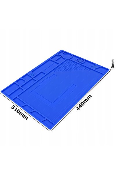 NO BRAND HOTAIR Covoraș izolant mare din silicon, gros, organizator 48x31cm R...