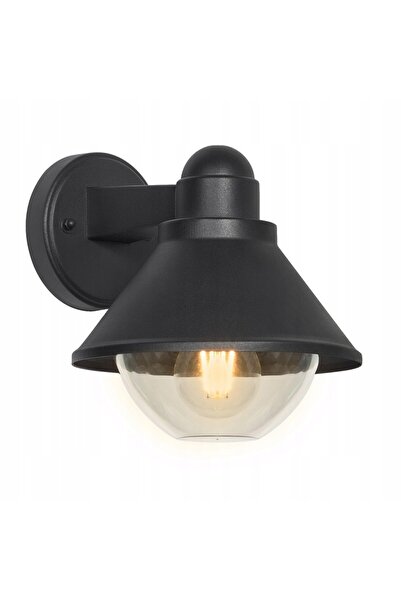 NO BRAND Saginia – lampă de grădină, aplice 23,5 x 20,5 cm, negru, 1x40 W, E2...