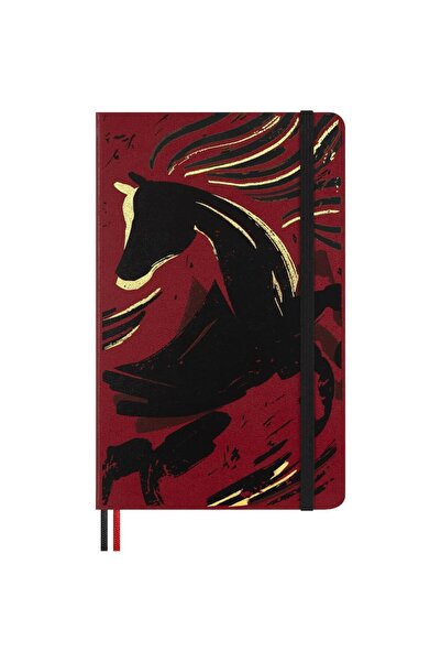 Moleskine Chinese New Year Fire Horse Woodcut Striped Notebook 13X21 cm Hard ...