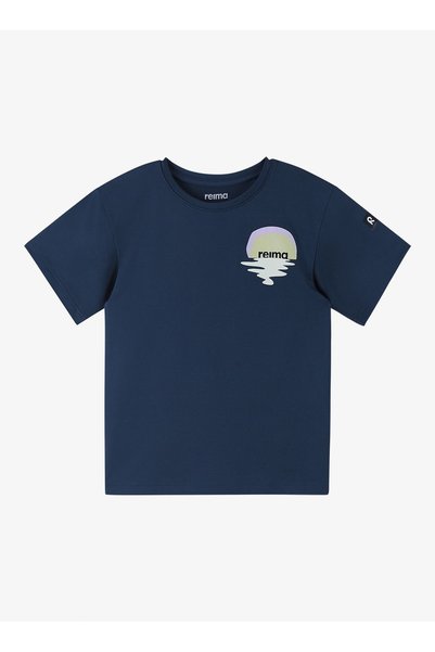 Reima Tricou pentru copii Siirtyy - bleumarin 104 cm