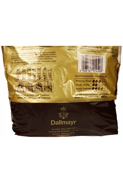 NO BRAND Cafea în pliculețe Dallmayr Classic Pads 100 bucăți pentru aparate d...