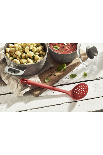 NO BRAND Ballarini Rosso Spumieră 31 cm silicon 230 ° C