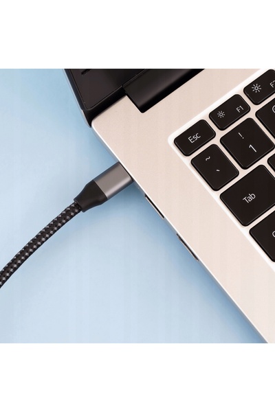 NO BRAND Cablu USB-C la HDMI, Adaptor Hub USB Tip C la HDMI MHL 4K 60Hz 2M