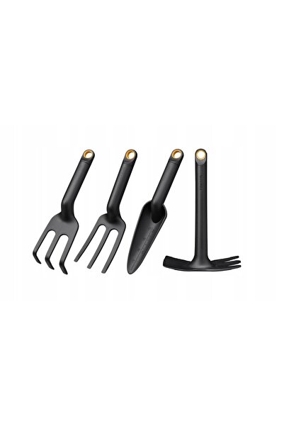 FiSKARS Set de scule solid cu 4 piese, motocicletă, lopată K