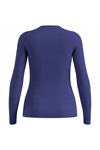 Odlo Merino 200 BL Top Crew LS Bluză termică de damă - albastru skipper M