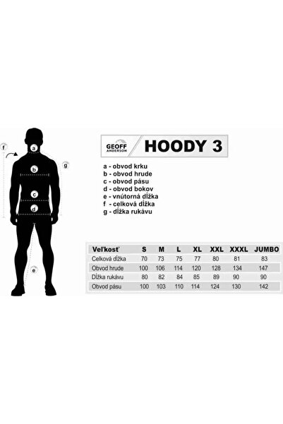 NO BRAND Hanorac Geoff Anderson Hoody 3 Black Leaf, mărimea... " (or  "Mărime...