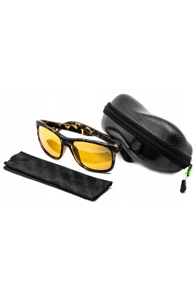 NO BRAND Ochelari de soare Korda Classics Matt Tortoise / Lentilă galbenă