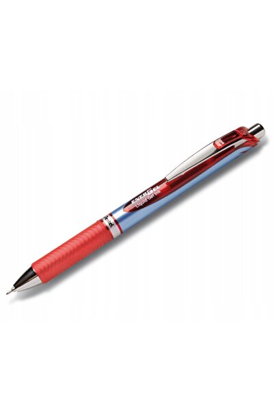 Pentel Pix roșu automat BLN75 EnerGel 0.5mm cu uscare rapidă x 6