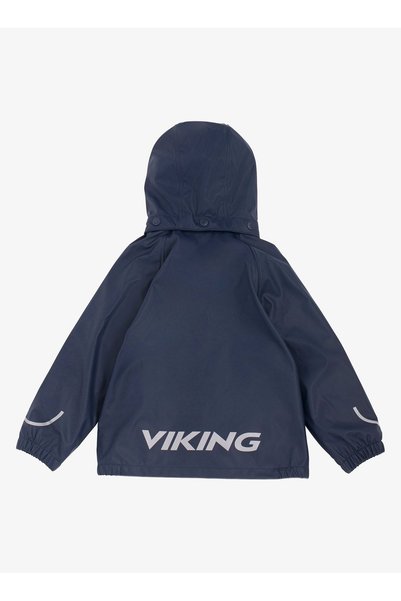 Viking Jolly Geacă de ploaie reciclată pentru copii - bleumarin 116 cm