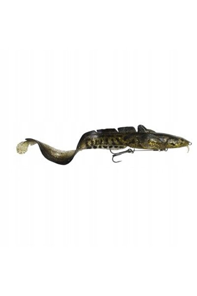 NO BRAND Guma SAVAGE GEAR 3D Burbot 25cm Gold Burbot UV
