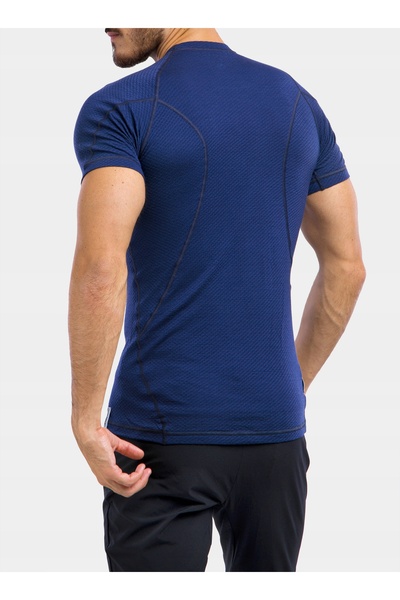 NO BRAND Tricou termoactiv Sensor Merino DF Tee S/S - albastru închis S