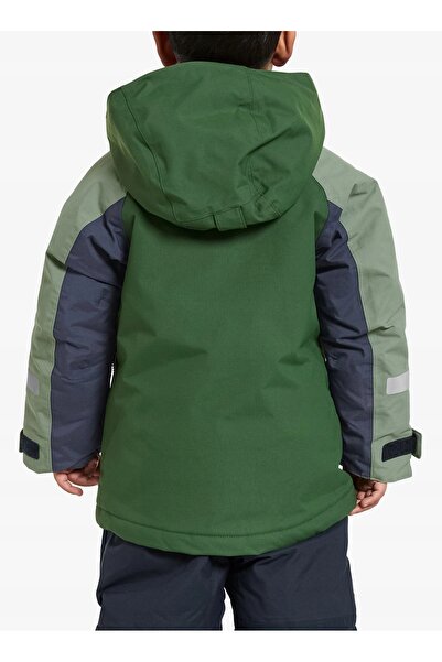 NO BRAND Geacă pentru copii Didriksons Neptun 4 - verde pin 110 cm