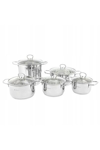NO BRAND Ambition Dallas 68794 Set de vase de gătit din 10 piese