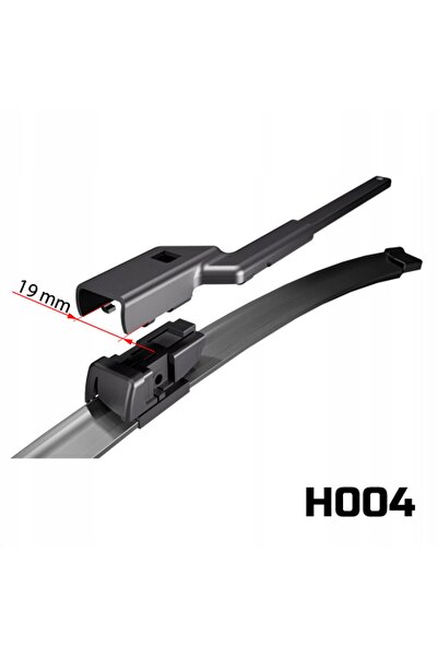 Visee Lamele ștergătoare pentru parbriz auto hexa h004 650/350mm spate rv-h 300