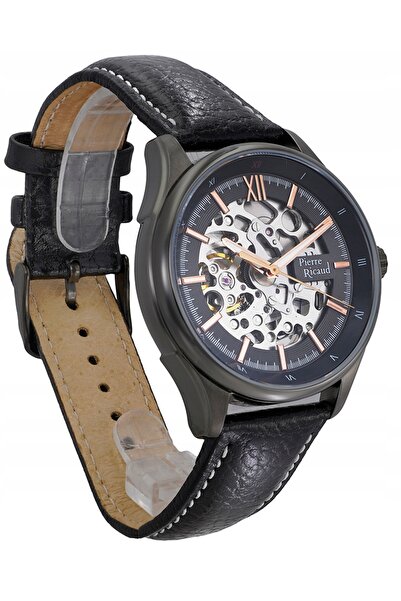 NO BRAND Ceas bărbătesc Pierre Ricaud Clasic Automatic Schelet