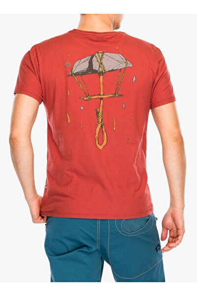 NO BRAND Tricou bumbac E9 Sapiens - paprika M